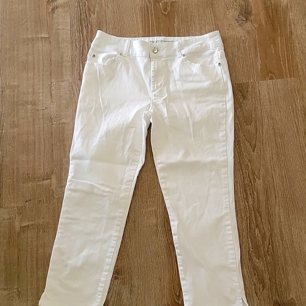 Chico's White Jeans -  Size 0